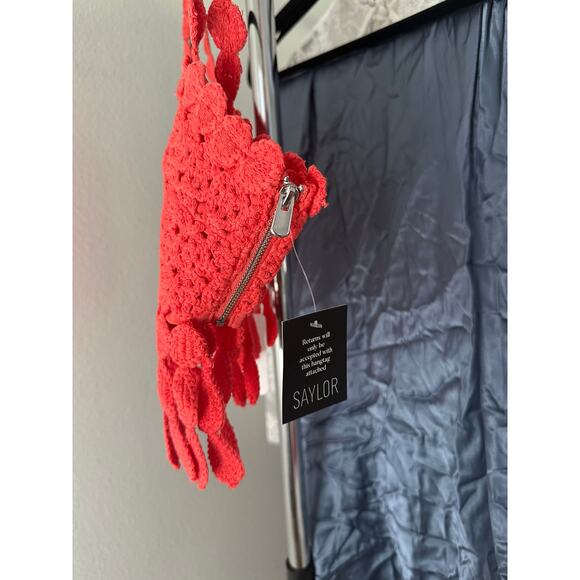 SAYLOR Elie Dress in Poppy - Picture 12 of 13